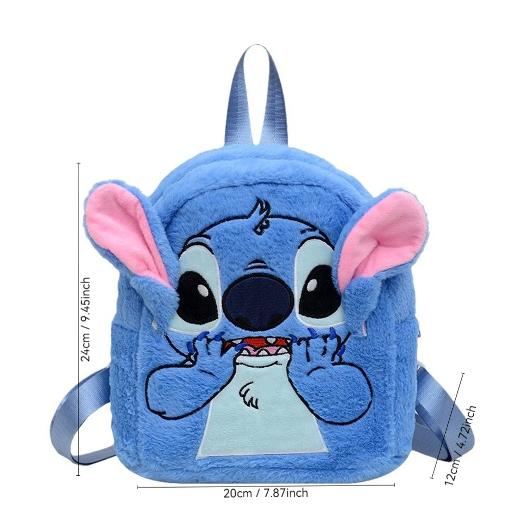 New Disney Plush Backpack – Cute & Fun Stitch Design for Kids