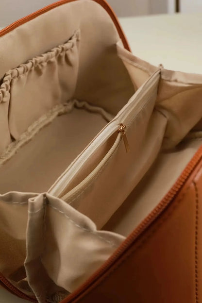 Luxe Pillow Cosmetic Bag – Premium Travel Makeup Organizer for Beauty Essentials