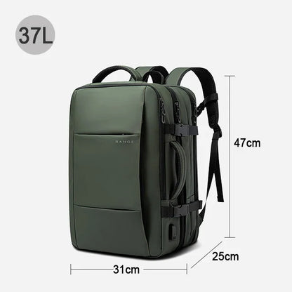 BANGE Travel Backpack – Stylish, Expandable & Functional for Men