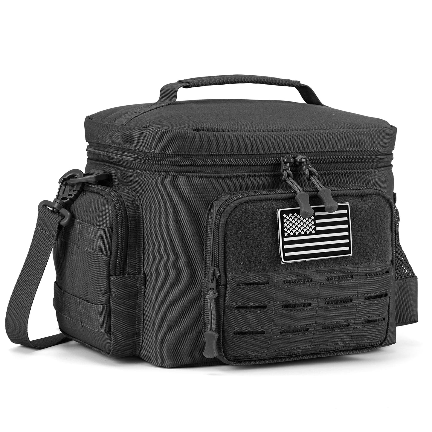 Tactical Lunch Bag for Men – Heavy Duty Leakproof Insulated Cooler Bag for Work, Outdoor, Camping, and Picnic – Durable Thermal Meal Storage