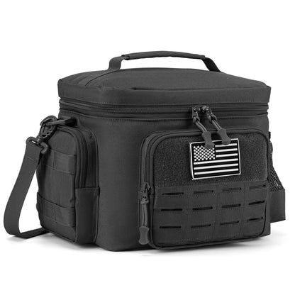 Tactical Lunch Bag for Men – Heavy Duty Leakproof Insulated Cooler Bag for Work, Outdoor, Camping, and Picnic – Durable Thermal Meal Storage