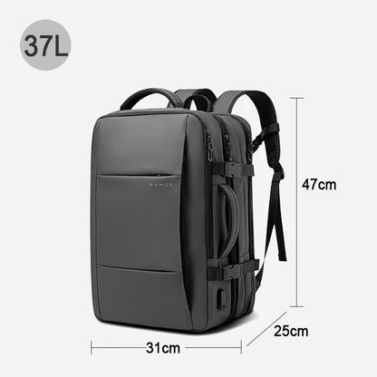 BANGE Travel Backpack – Stylish, Expandable & Functional for Men