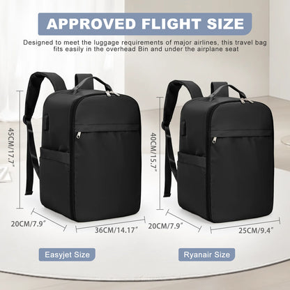 Ryanair & EasyJet Cabin Backpack – Compact, Practical, and Stylish Travel Companion