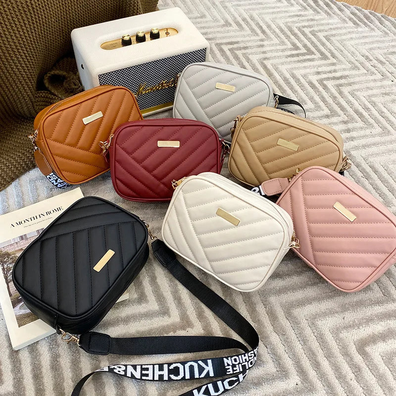 Women’s Mini PU Leather Crossbody Bag – Stylish Shoulder Purse for Everyday & Casual Wear