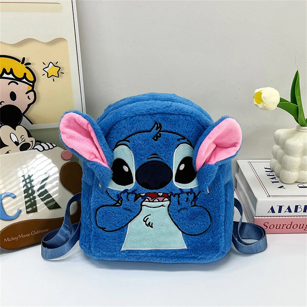 New Disney Plush Backpack – Cute & Fun Stitch Design for Kids