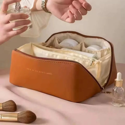 Luxe Pillow Cosmetic Bag – Premium Travel Makeup Organizer for Beauty Essentials