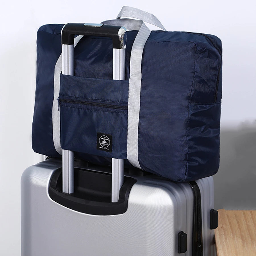TravelPro™ Foldable Travel Duffel Bag – Large Capacity Expandable Carry-On for Weekend Trips & Air Travel